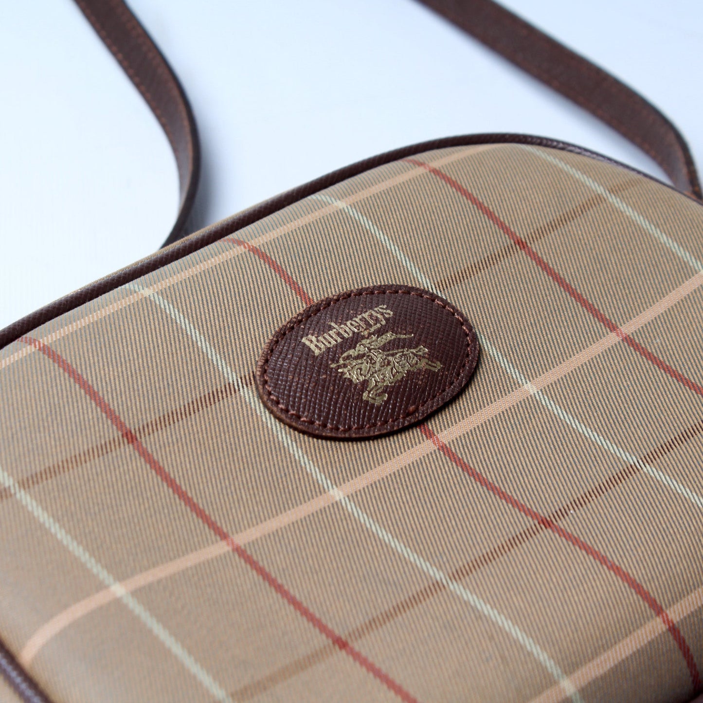 Vintage Canvas Pochette Crossbody