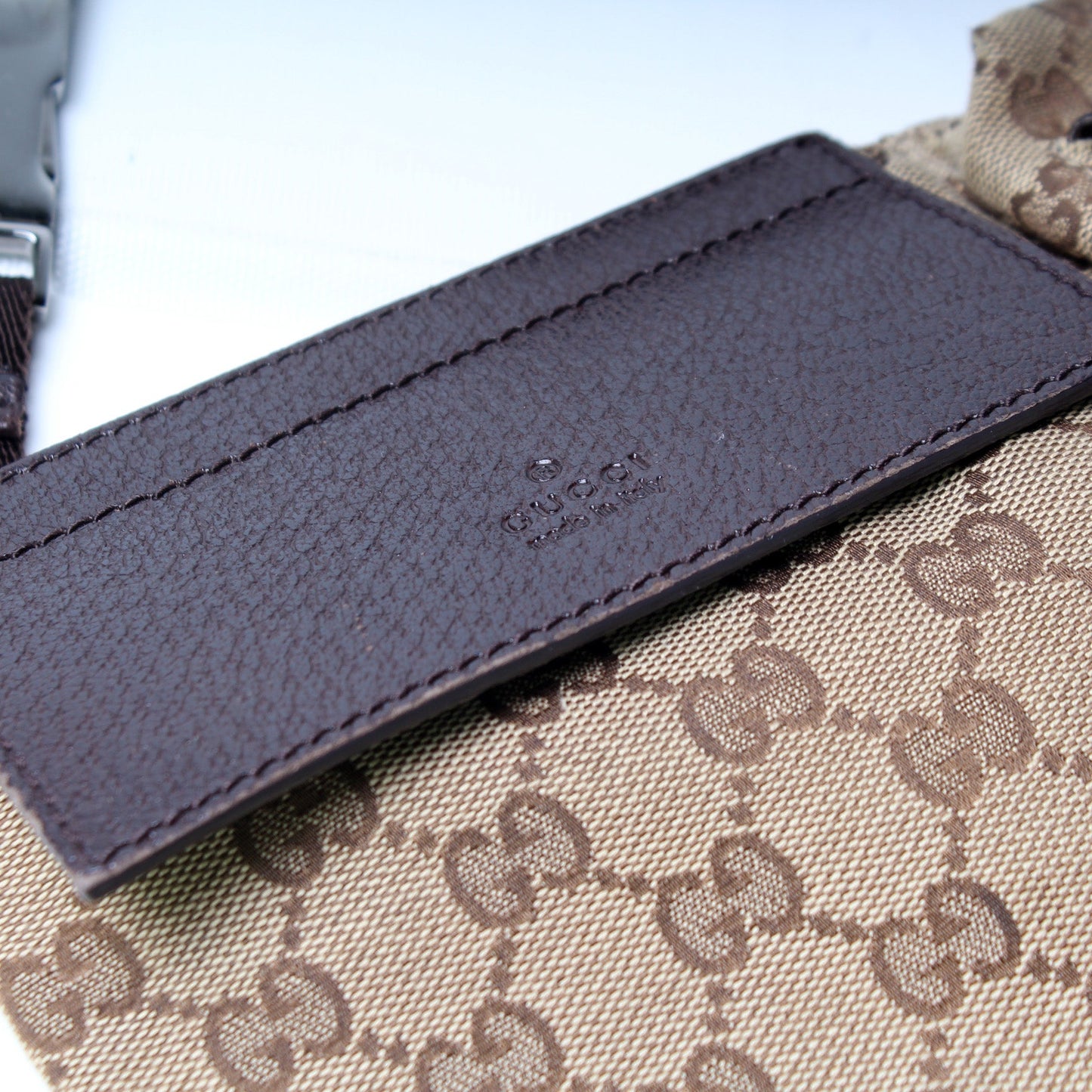 28566 GG Canvas Waist Bag