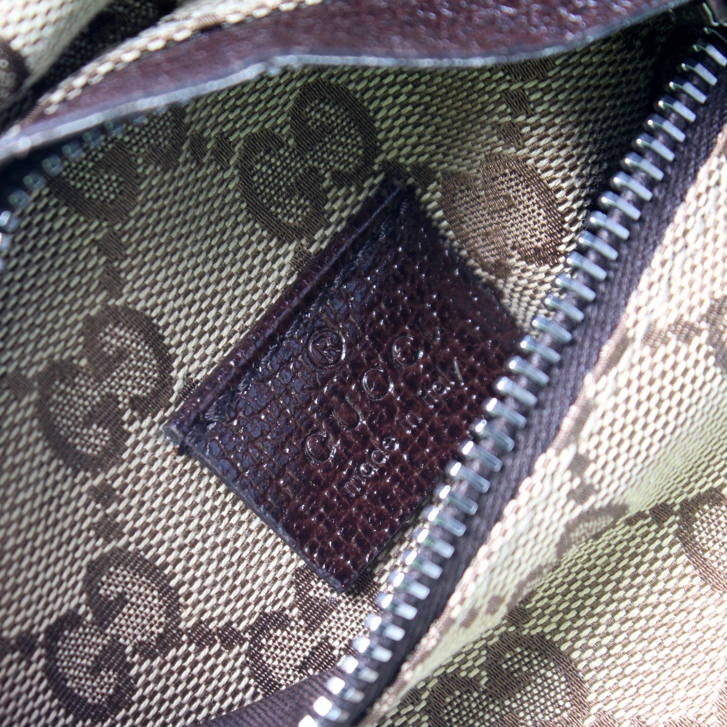 28566 GG Canvas Waist Bag