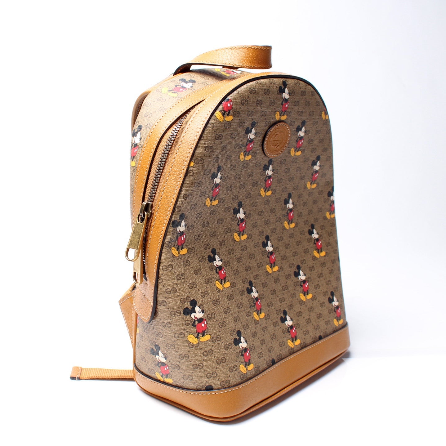 552884 Disney X Gucci Mickey GG Supreme Backpack Small
