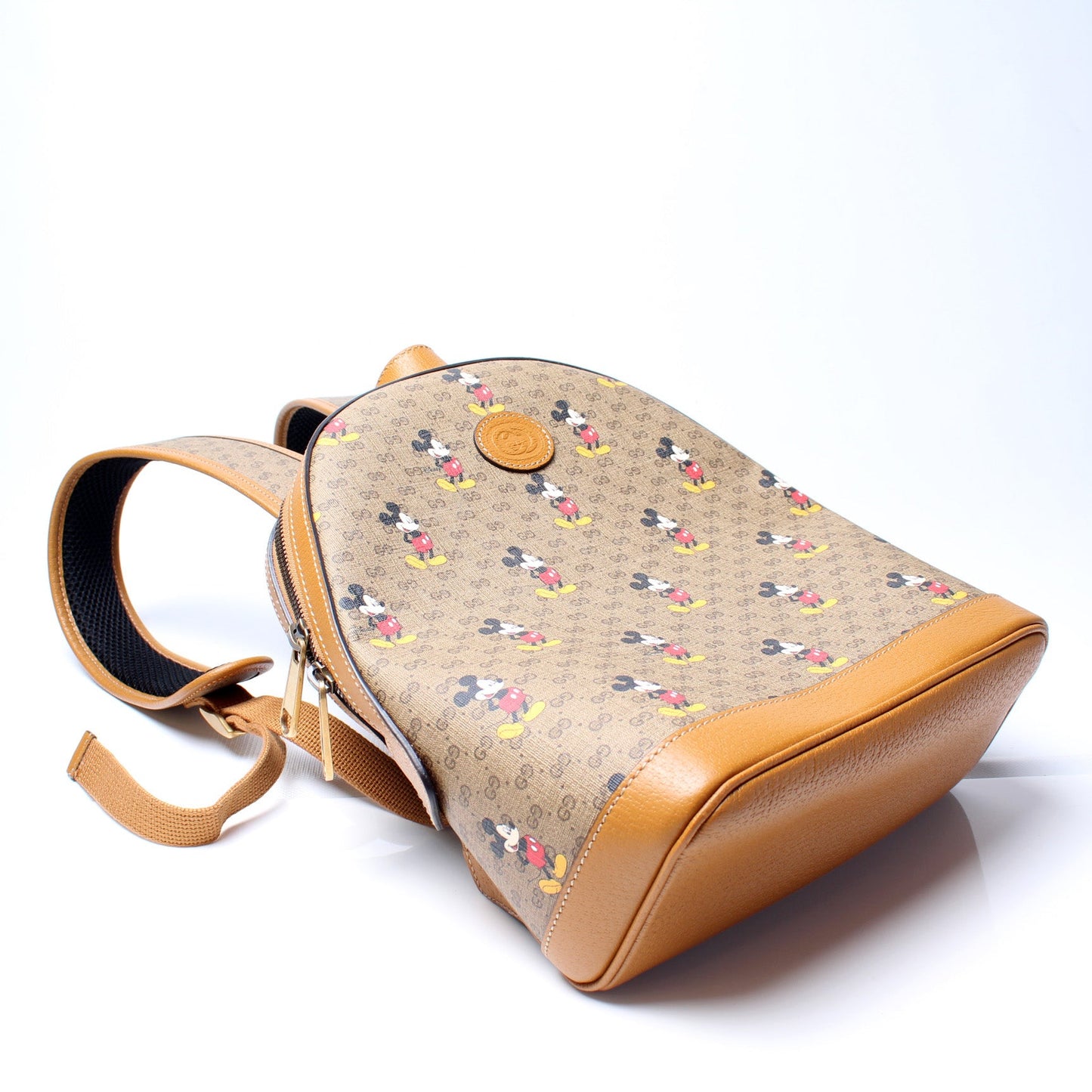 552884 Disney X Gucci Mickey GG Supreme Backpack Small