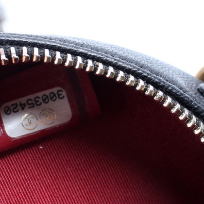 19 Round Clutch W/ Chain Lambskin 30M