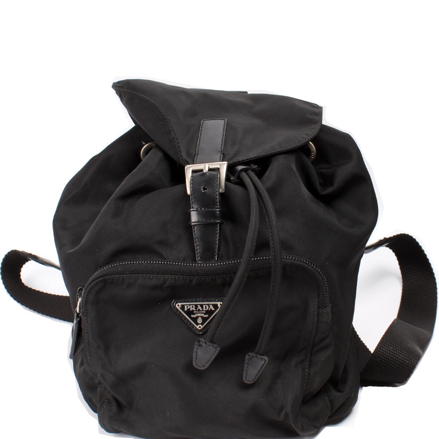 Vintage Nylon Backpack Small
