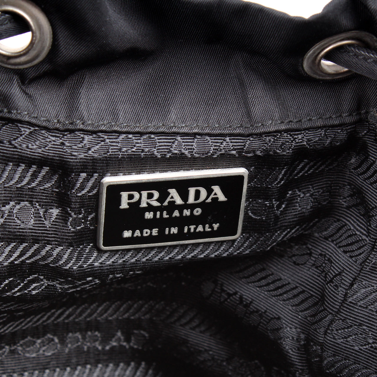 Vintage Nylon Backpack Small