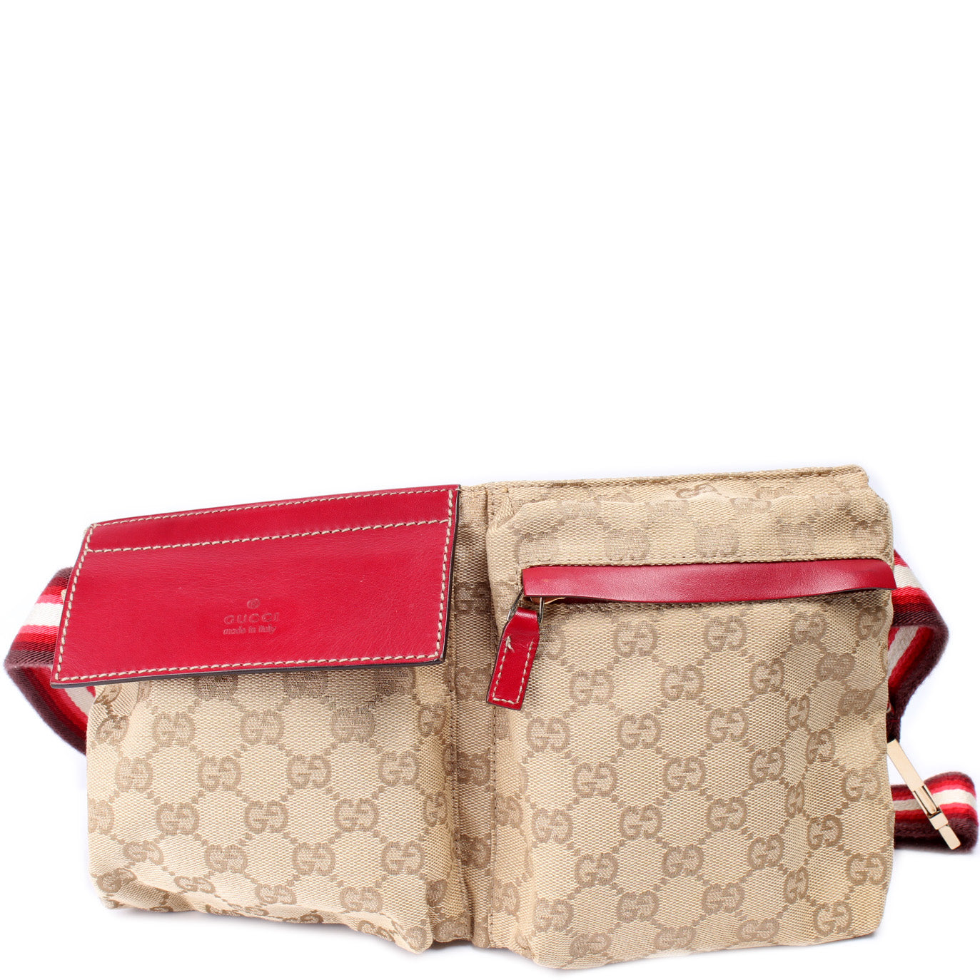 28566 GG Canvas Waist Bag