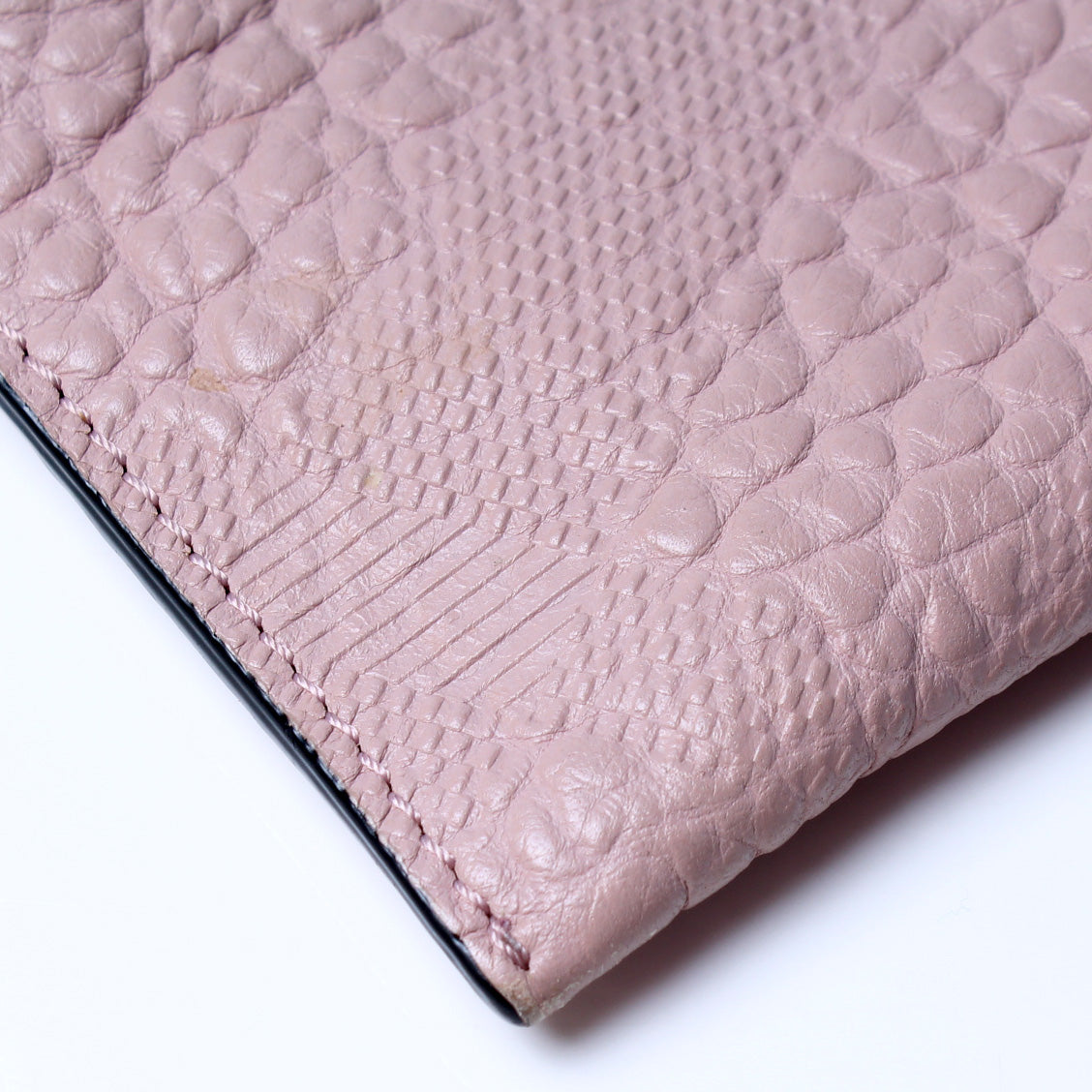 Peyton Leather Check Crossbody