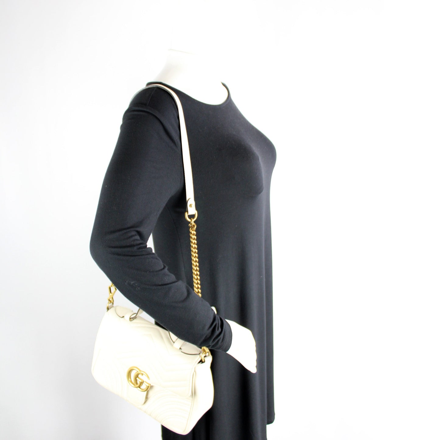 498110 GG Marmont Small Top Handle