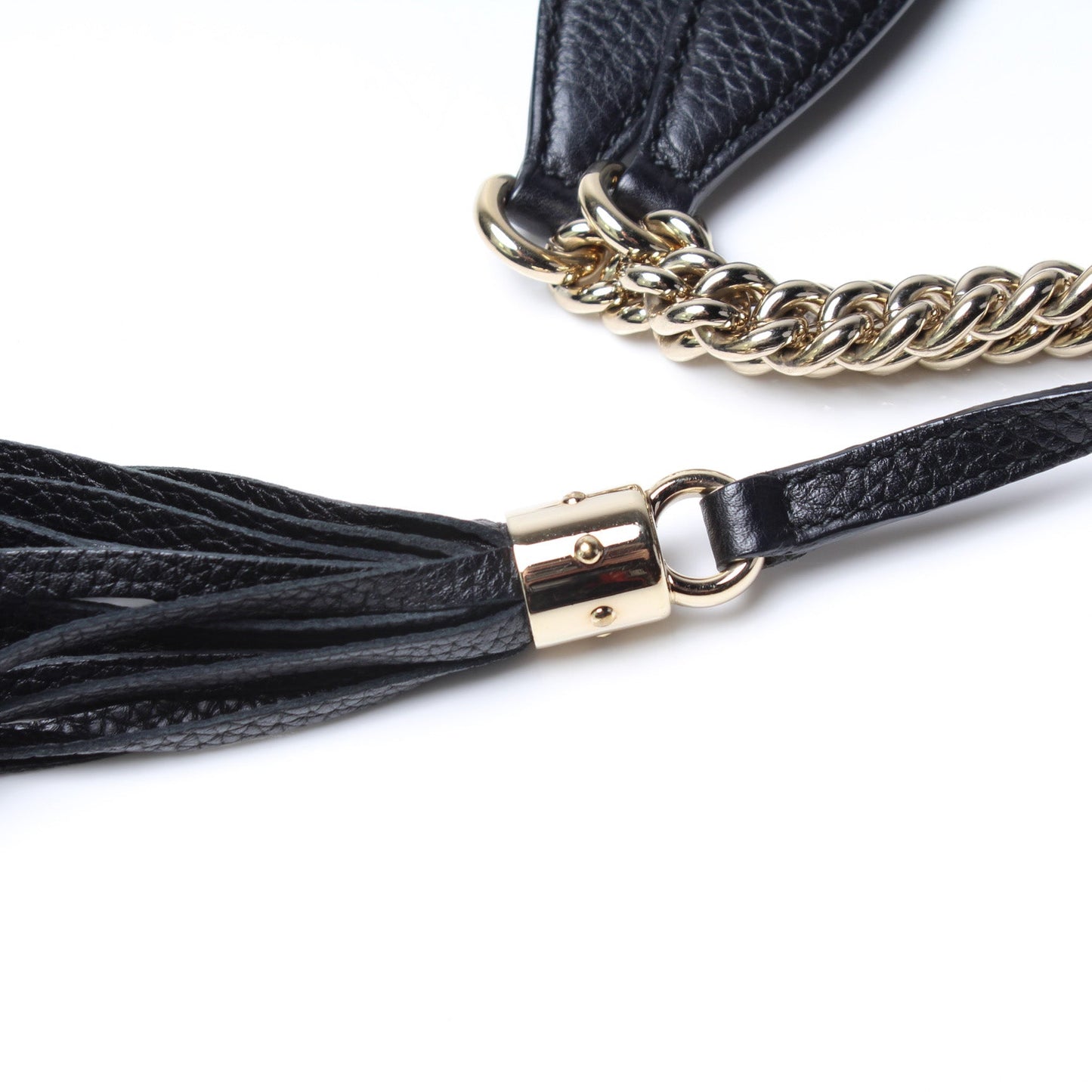308982 Soho Leather Shoulder Medium