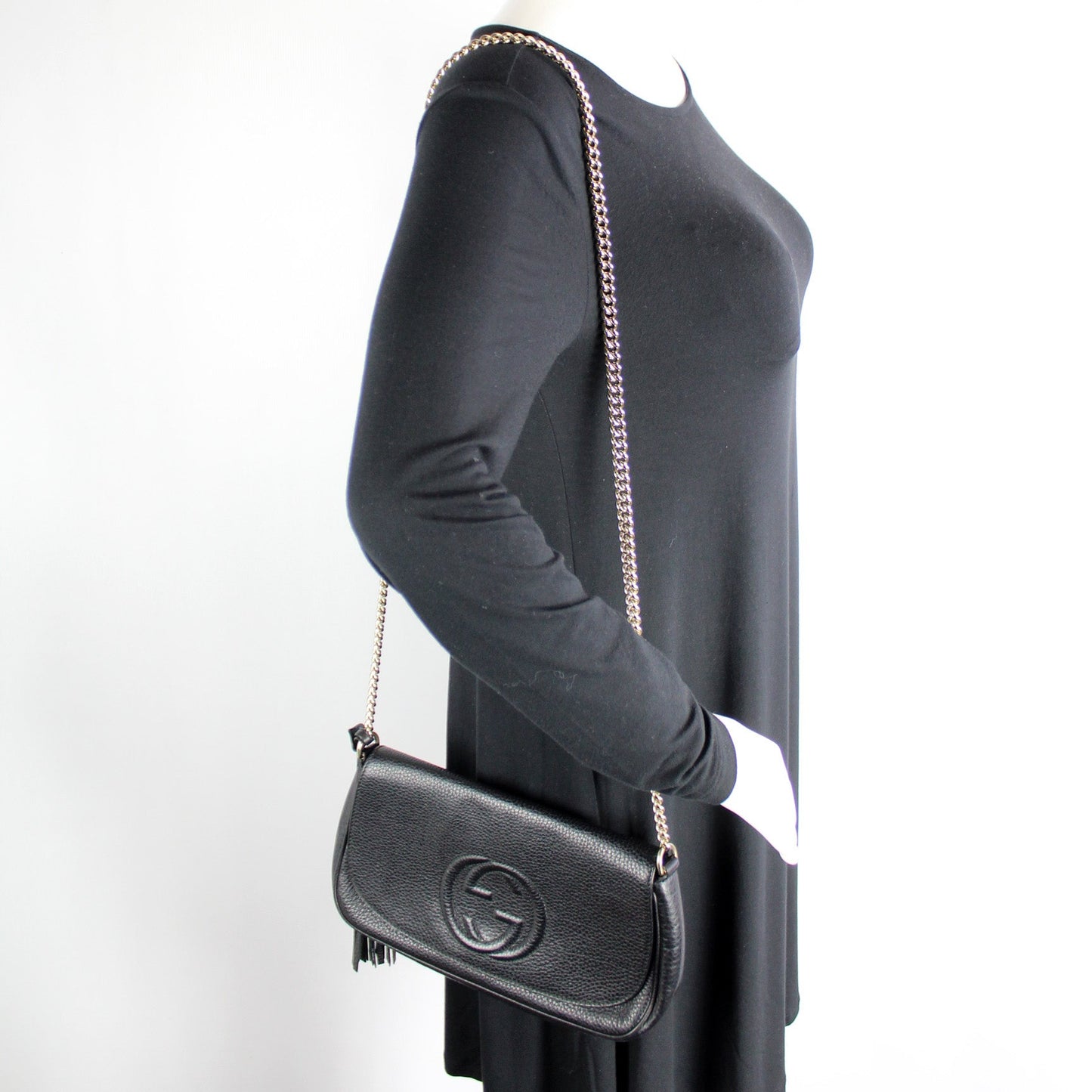 336752 Soho Chain Crossbody Medium