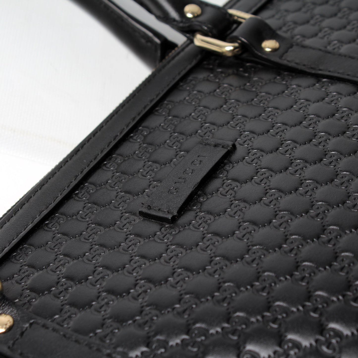 449656 Margaux Satchel Micro Guccissima