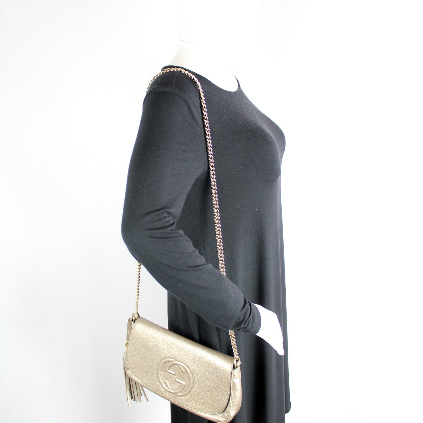 336752 Soho Chain Crossbody Medium