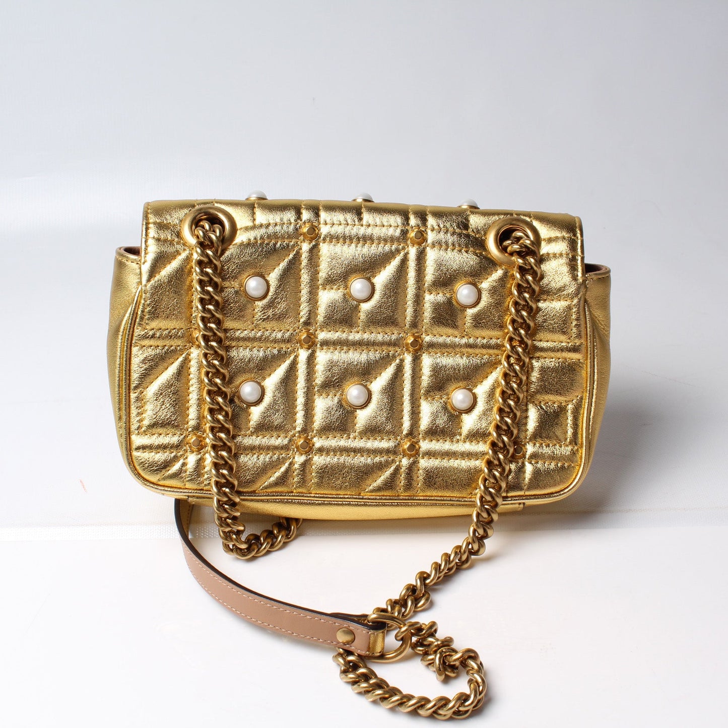 446744 Marmont Shoulder Mini Flap