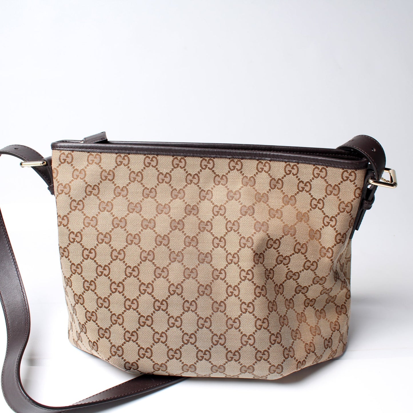 388930 GG Canvas Shoulder Bag