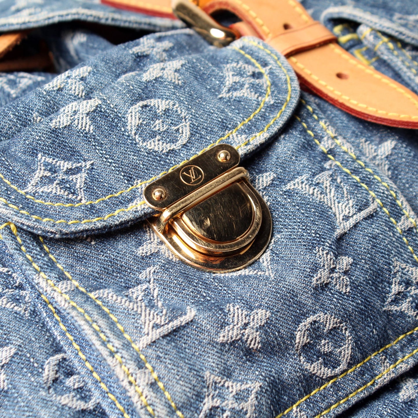 Sac A Dos Denim Backpack
