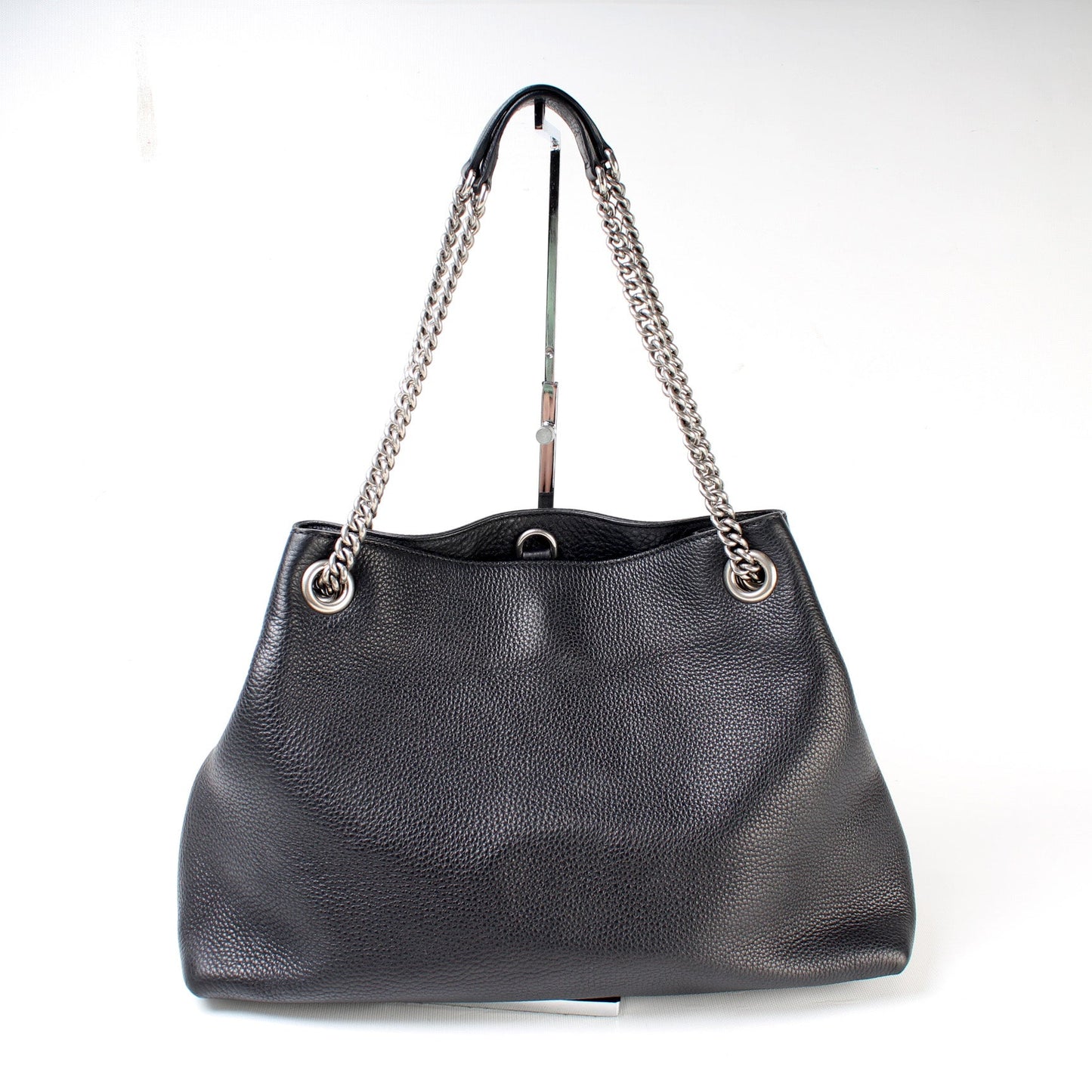 308982 Soho Leather Shoulder Medium Studded