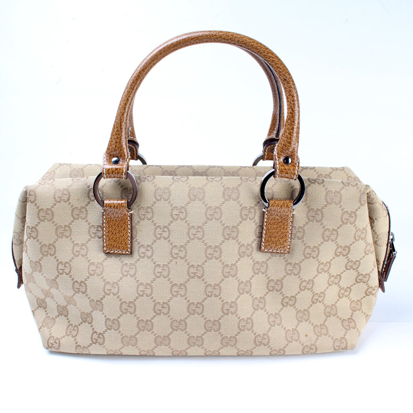 113009 GG Canvas Mini Boston