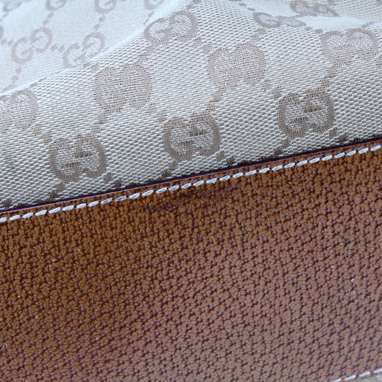 113009 GG Canvas Mini Boston