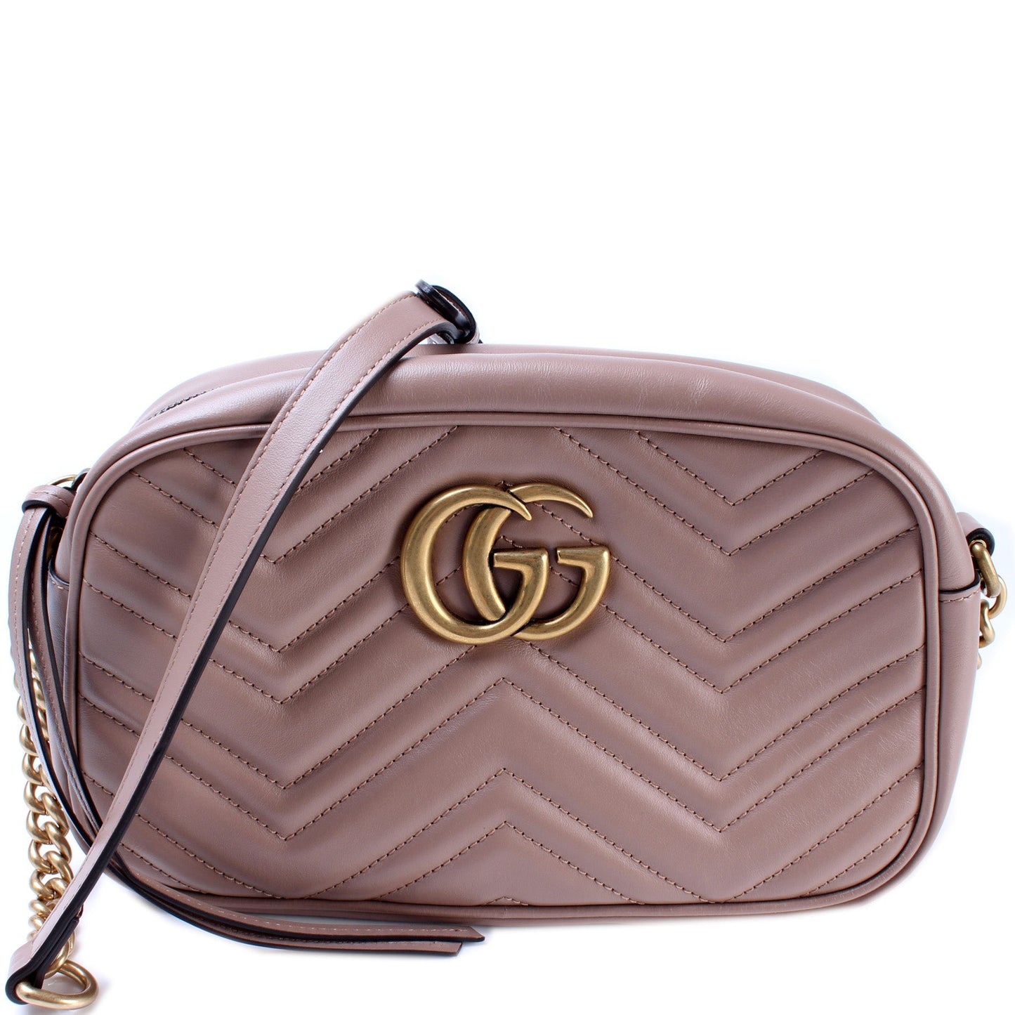 447632 Marmont Small Leather Camera Bag