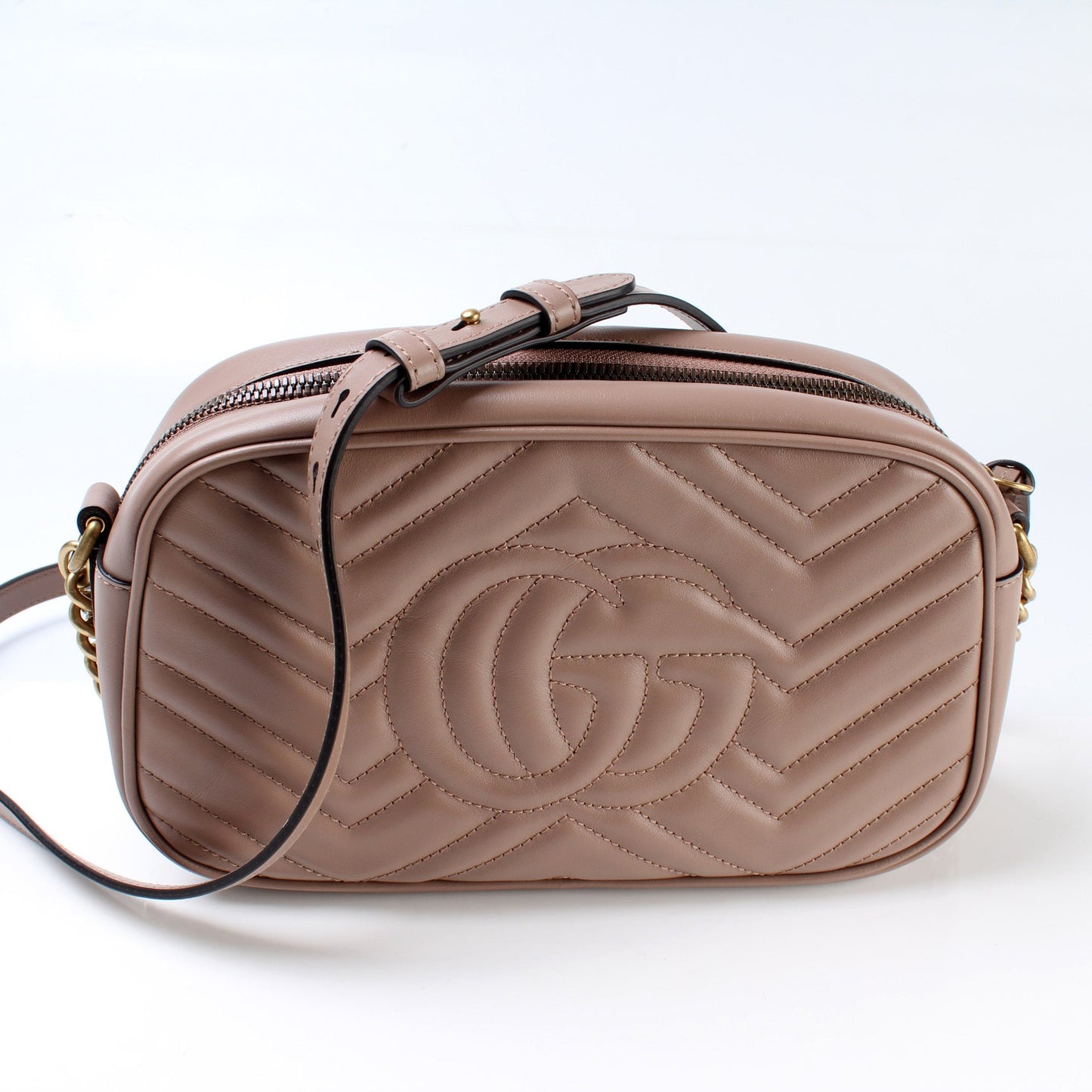 447632 Marmont Small Leather Camera Bag