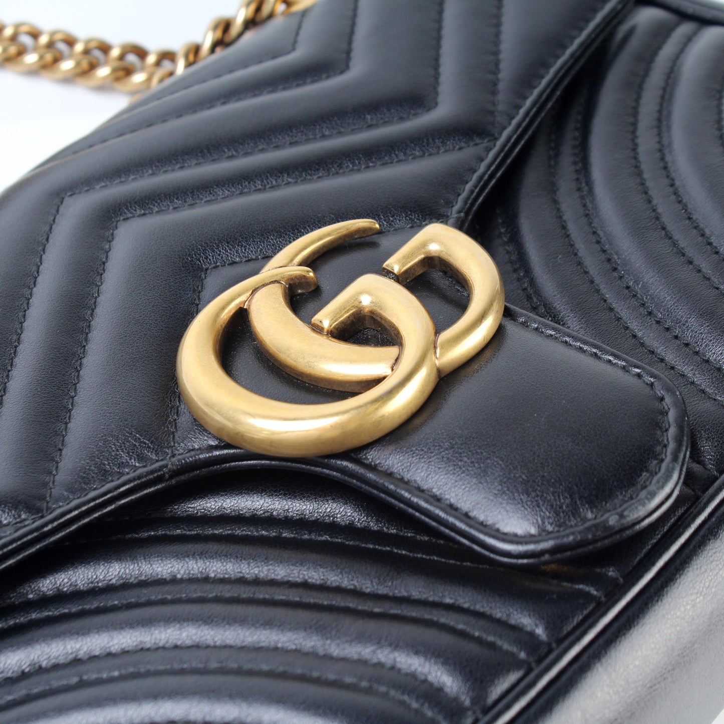 443497 GG Marmont Shoulder Small Flap