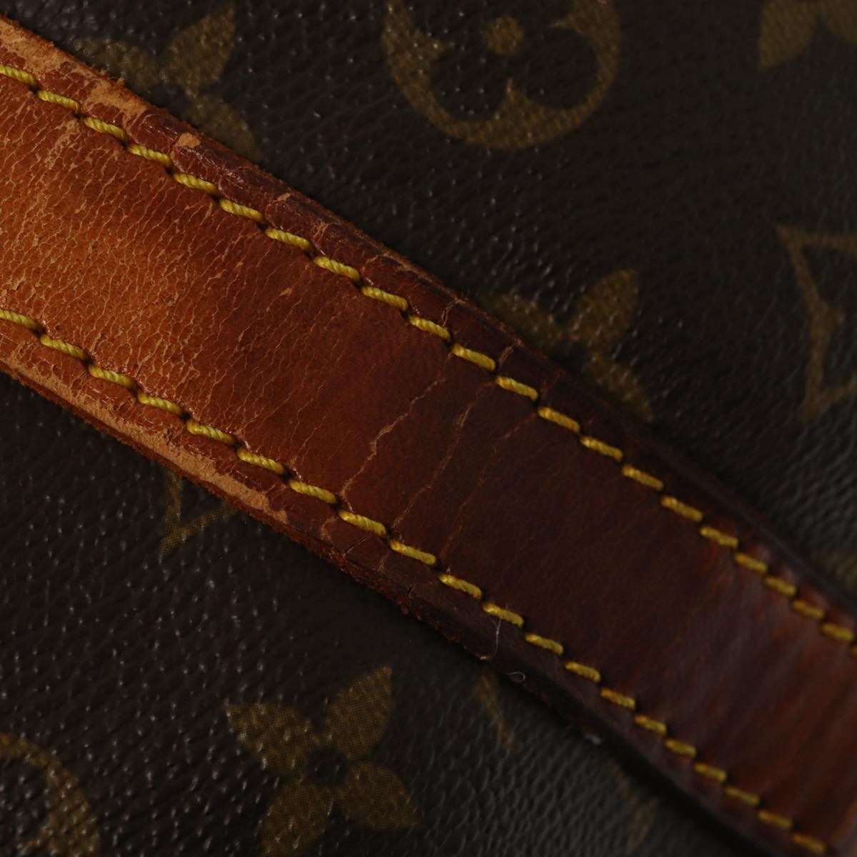 Louis Vuitton Keepall 60 Brown Canvas Travel Bag