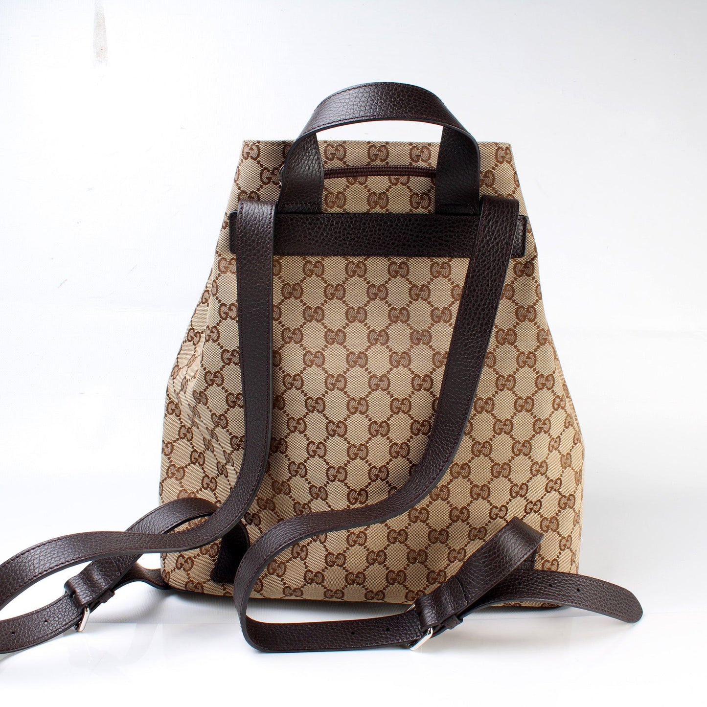449175 GG Canvas Drawstring Backpack