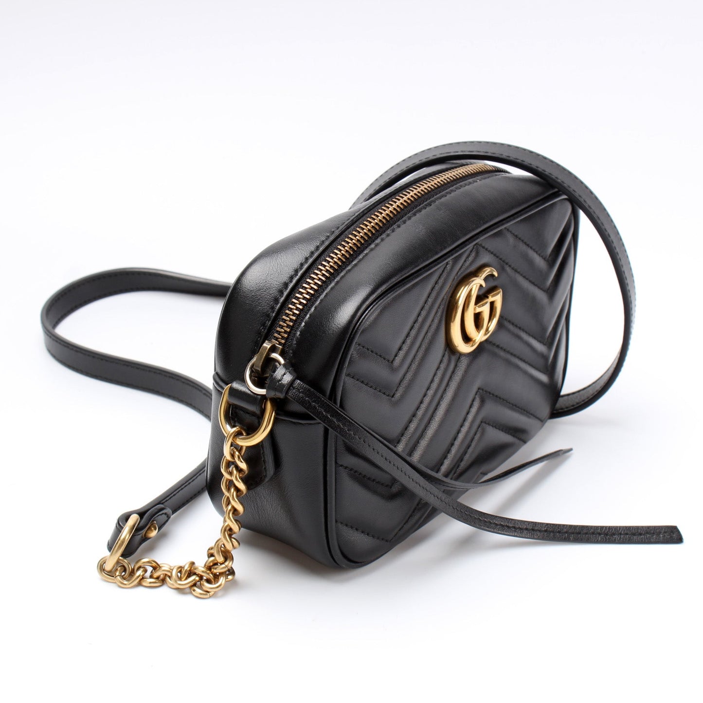 448054 GG Marmont Mini Camera Bag