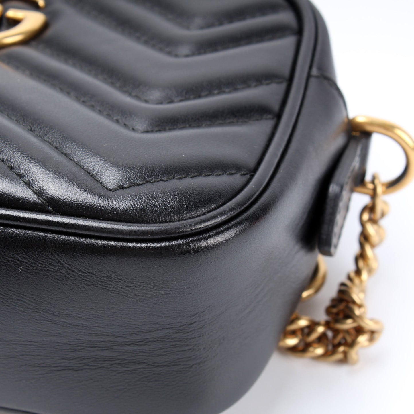 448054 GG Marmont Mini Camera Bag