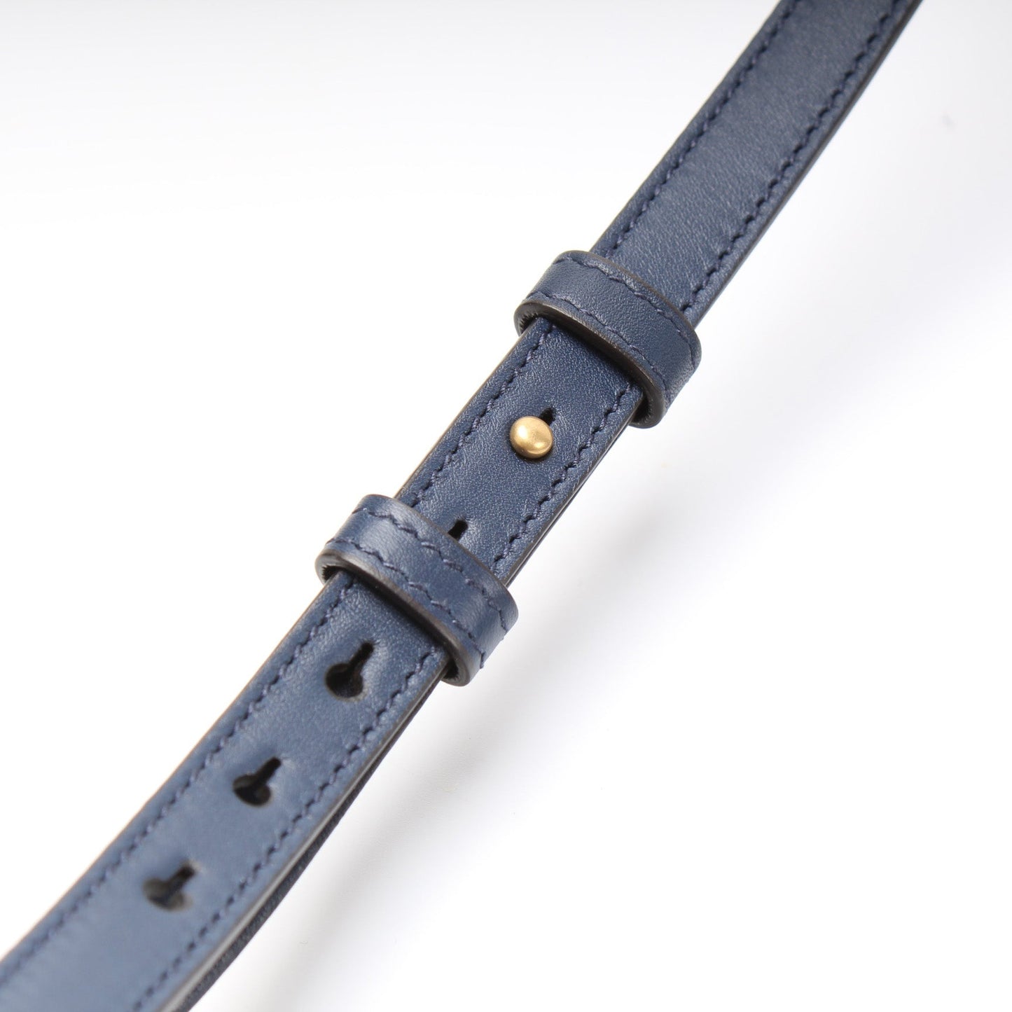 447632 Marmont Small Denim Camera