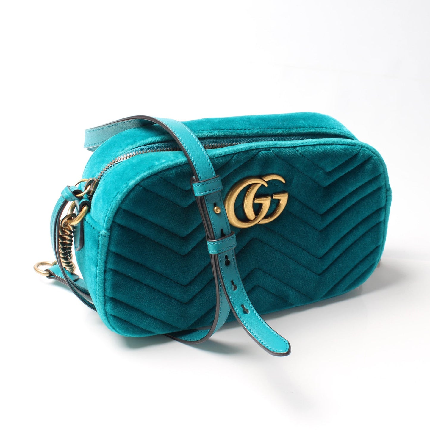 447632 Marmont Small Velvet Camera Bag
