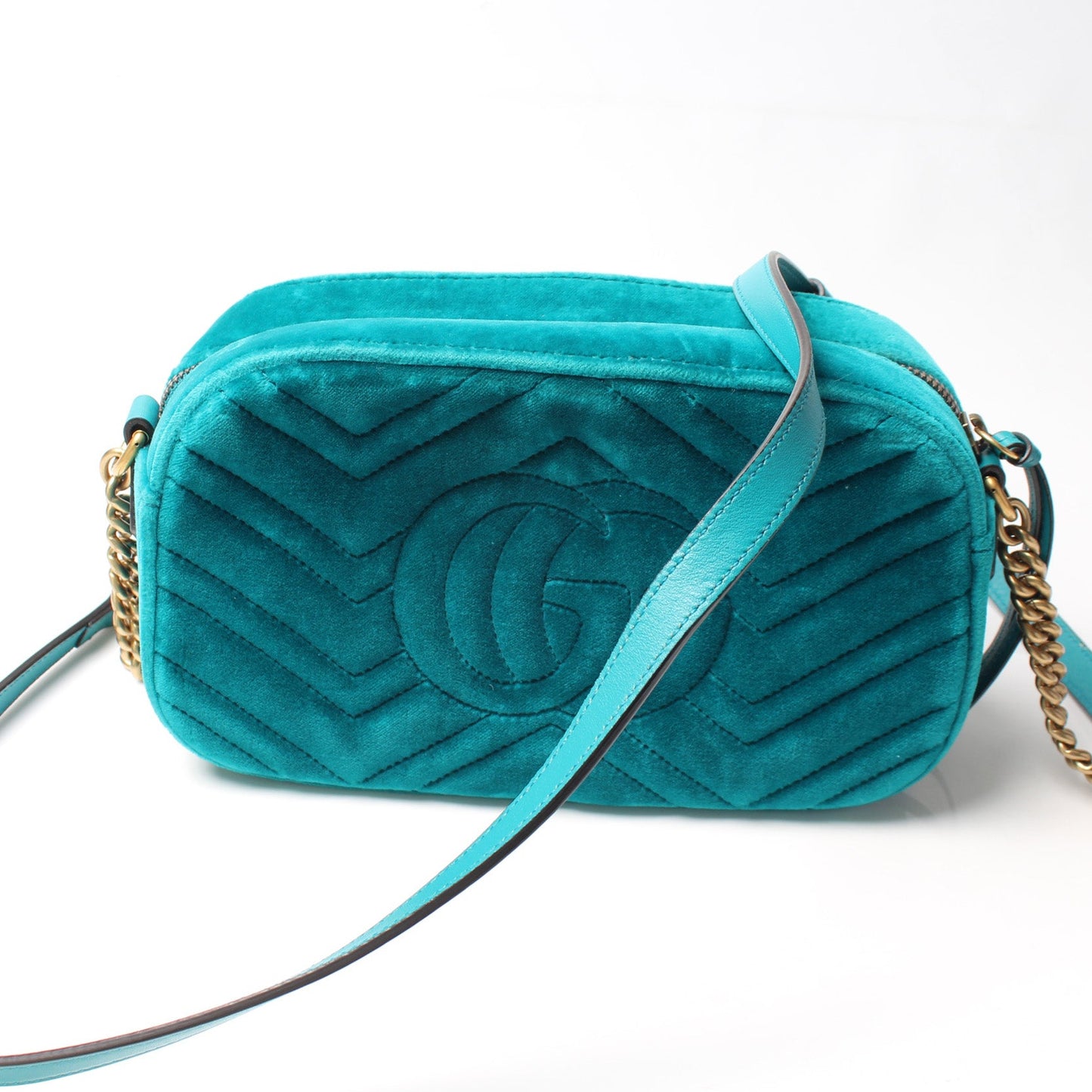 447632 Marmont Small Velvet Camera Bag