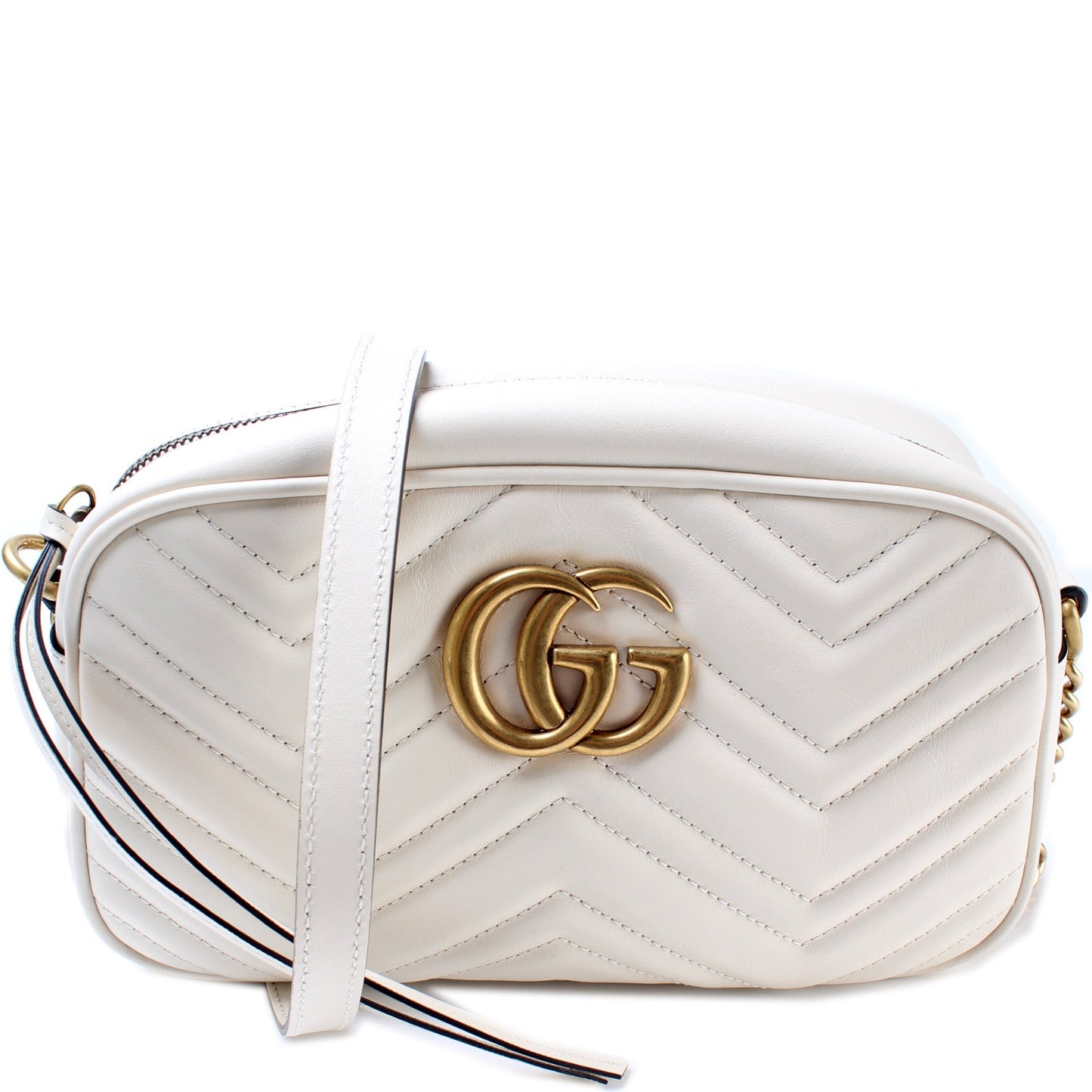 447632 Marmont Small Leather Camera Bag