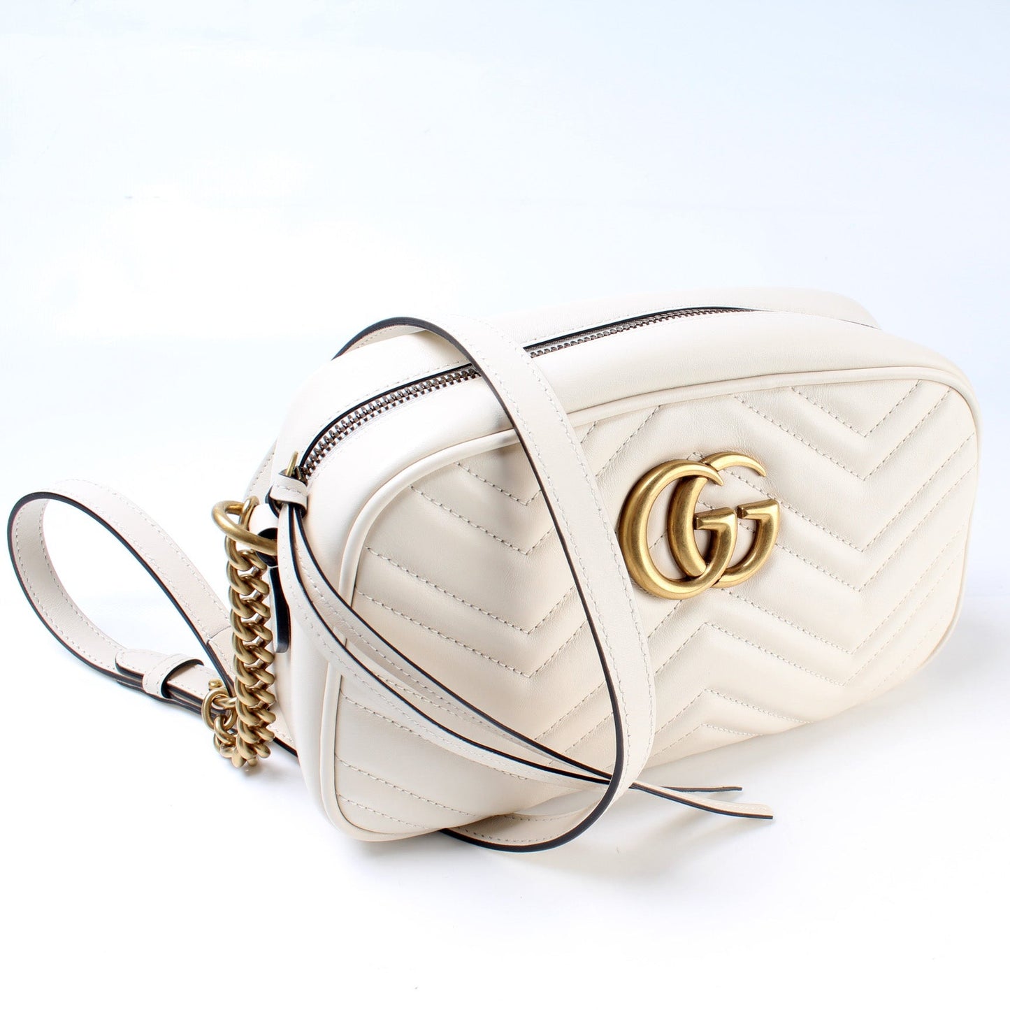 447632 Marmont Small Leather Camera Bag