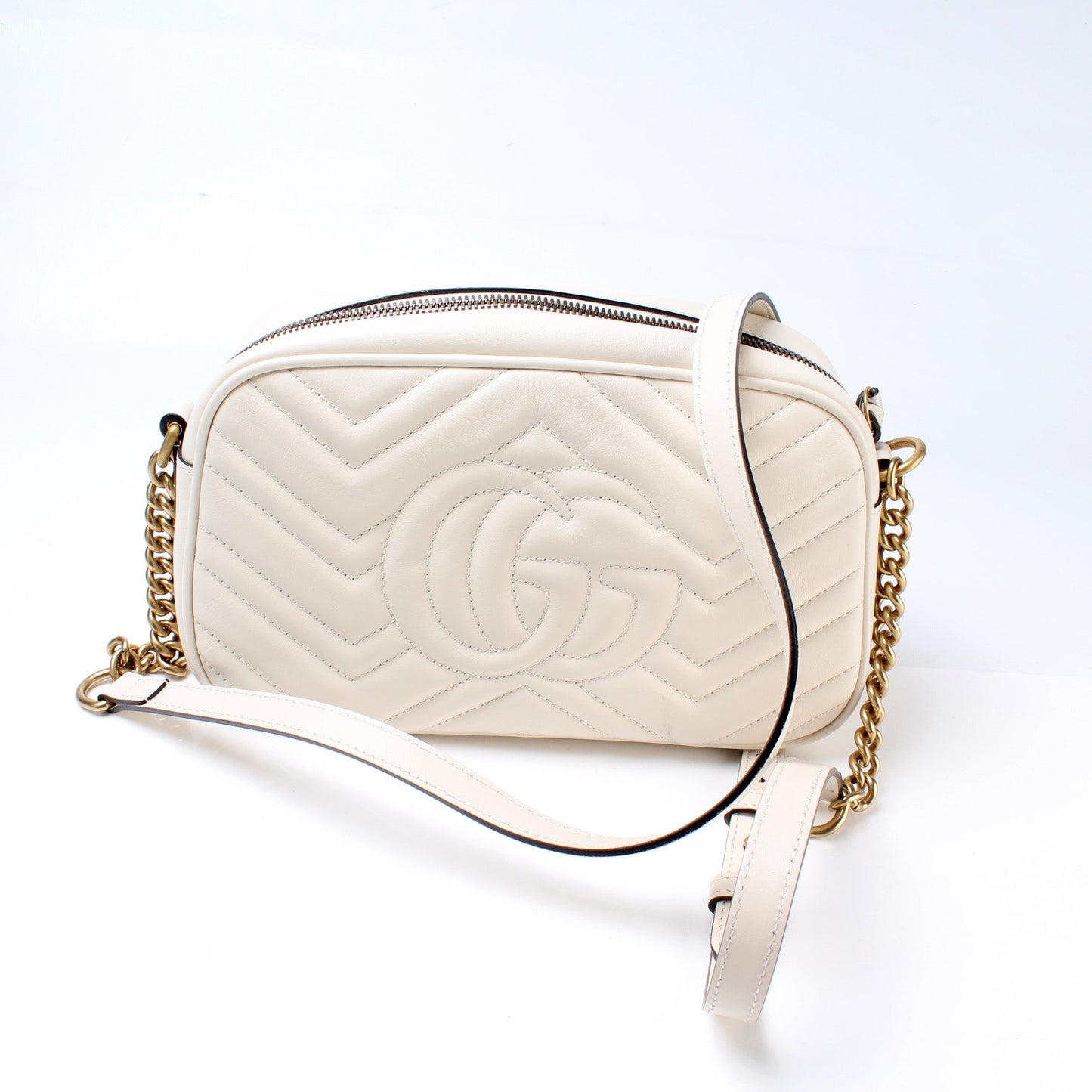 447632 Marmont Small Leather Camera Bag