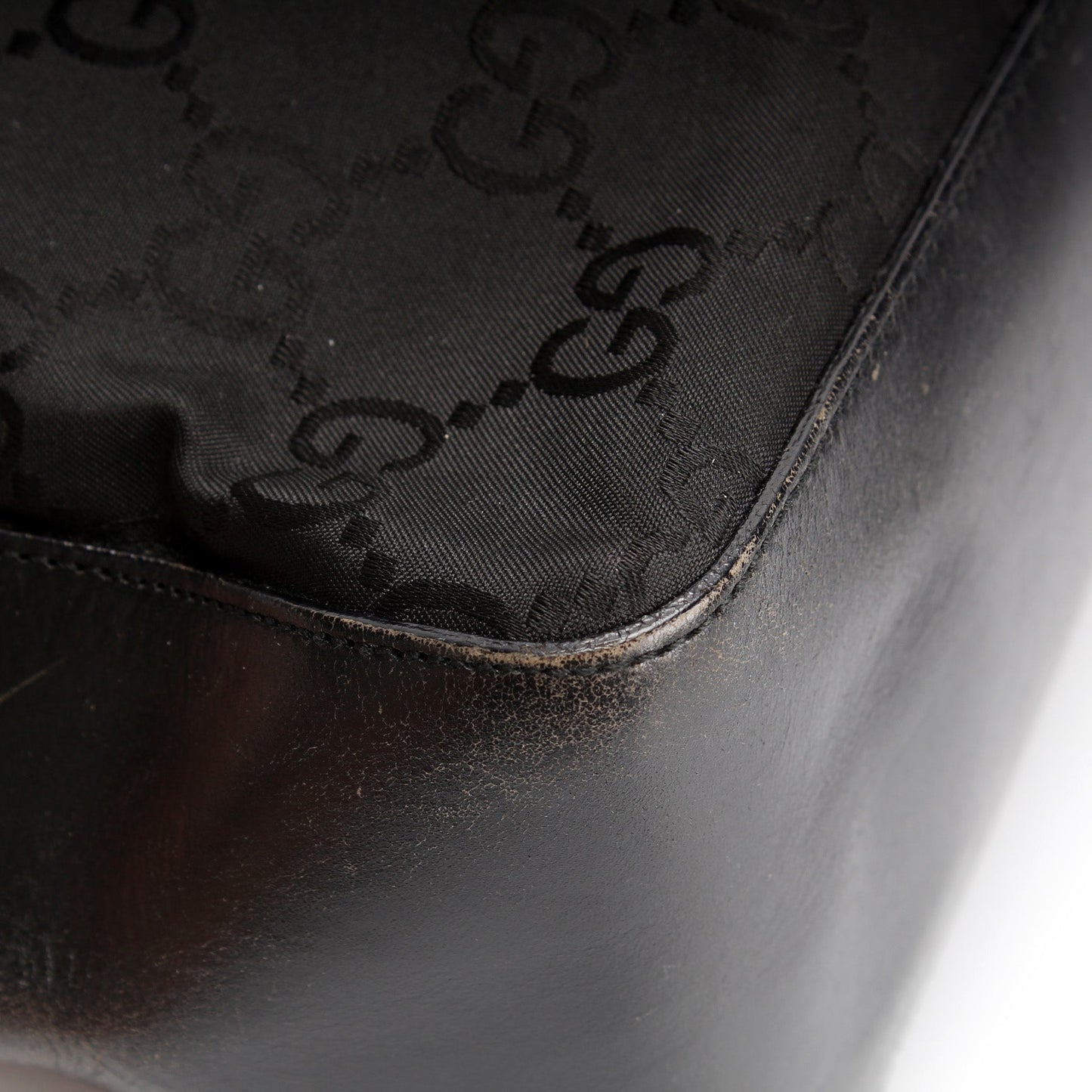001.3766 GG Nylon Shoulder Bag