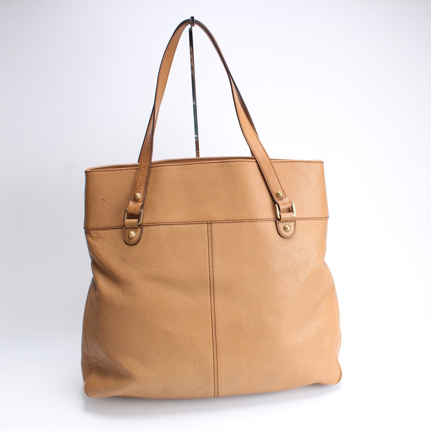 121540 Blondie Studded Tote Leather