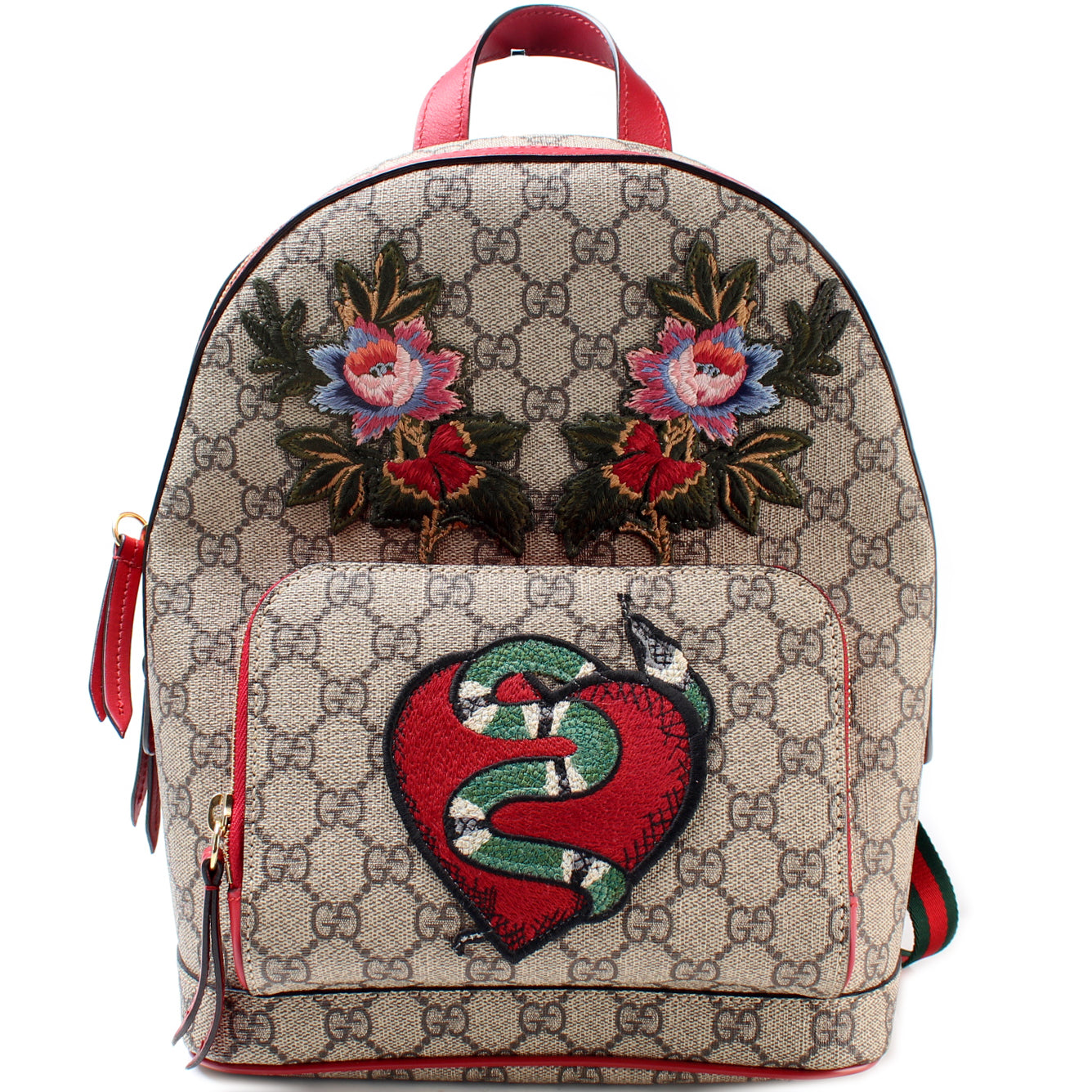 427042 GG Supreme Embroidered Backpack