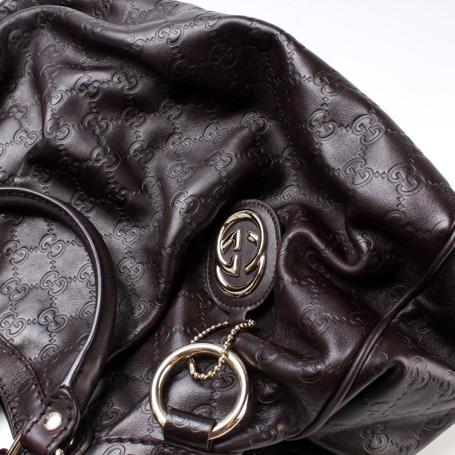 211944 Sukey Guccissima Leather Medium