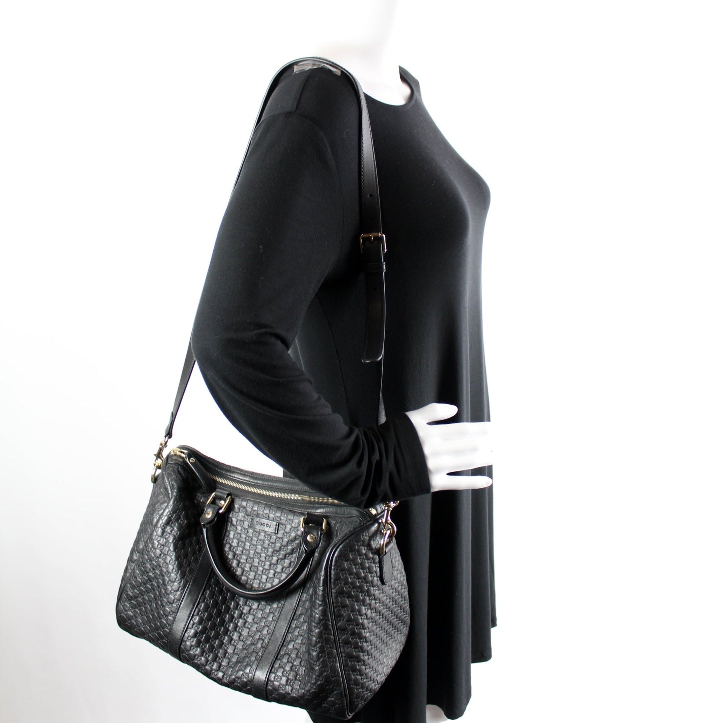 449646 Guccissima Sukey Medium Boston