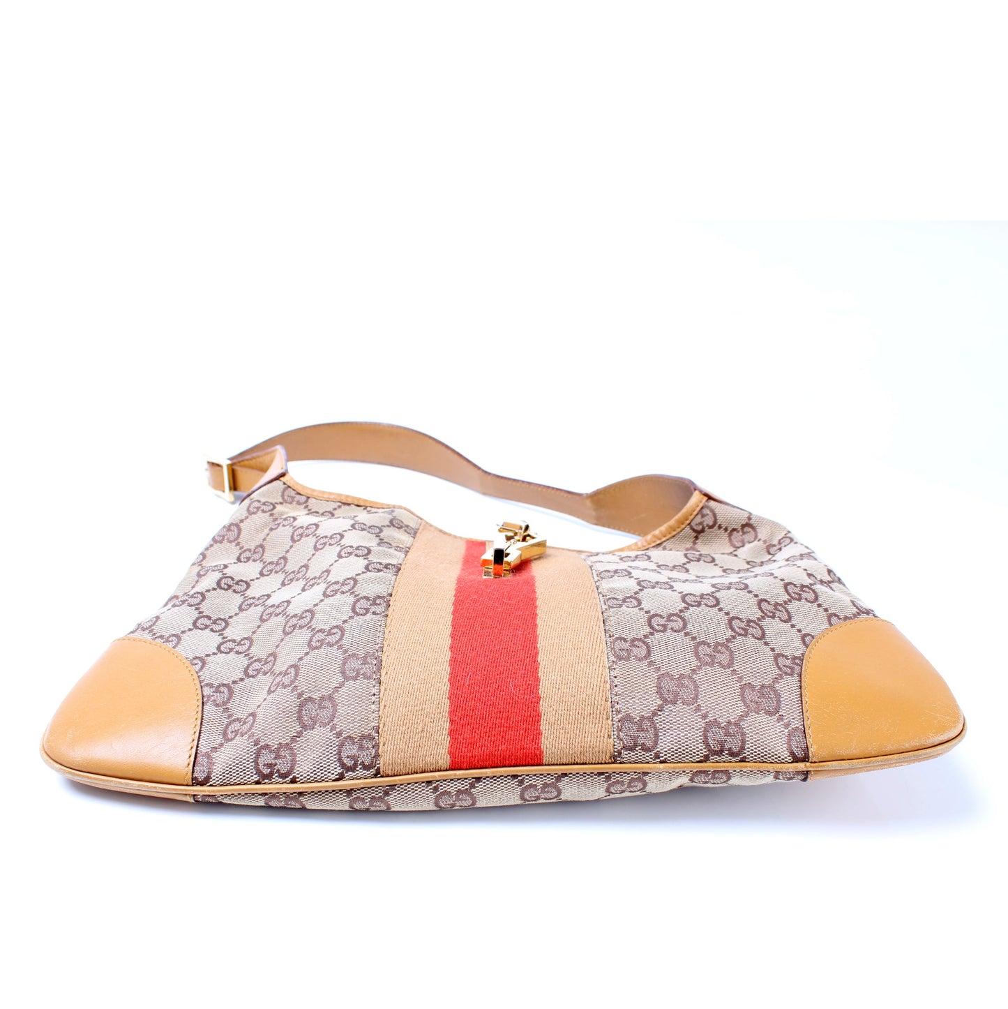 001.4057 GG Canvas Jackie Hobo