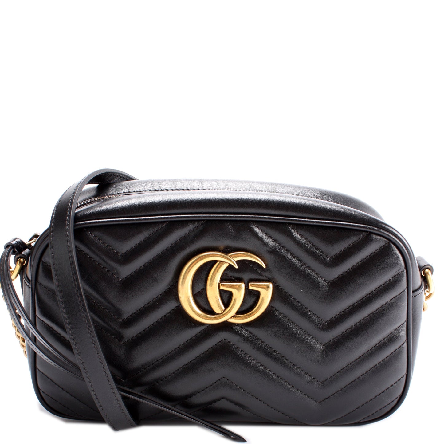 447632 Marmont Small Leather Camera Bag