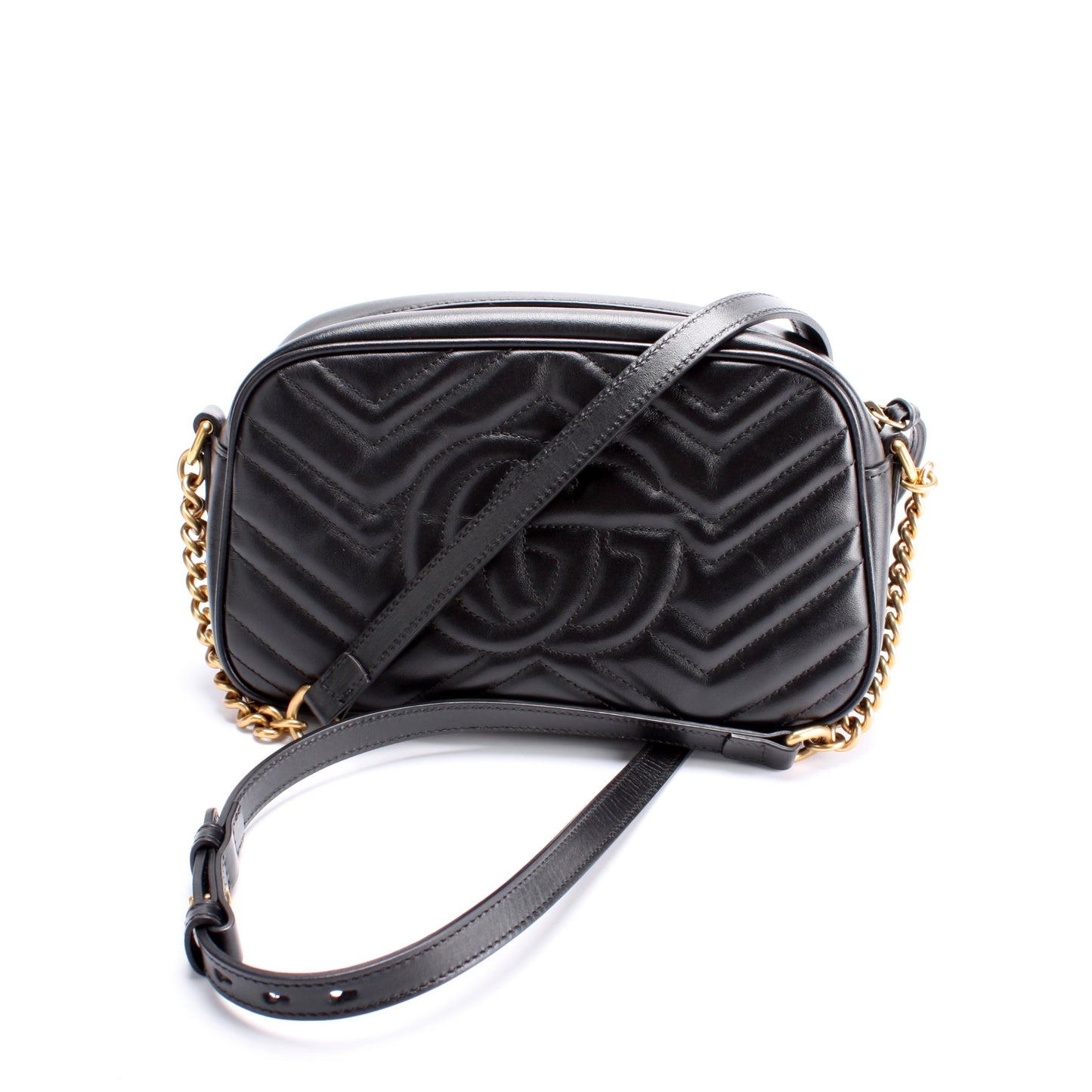447632 Marmont Small Leather Camera Bag