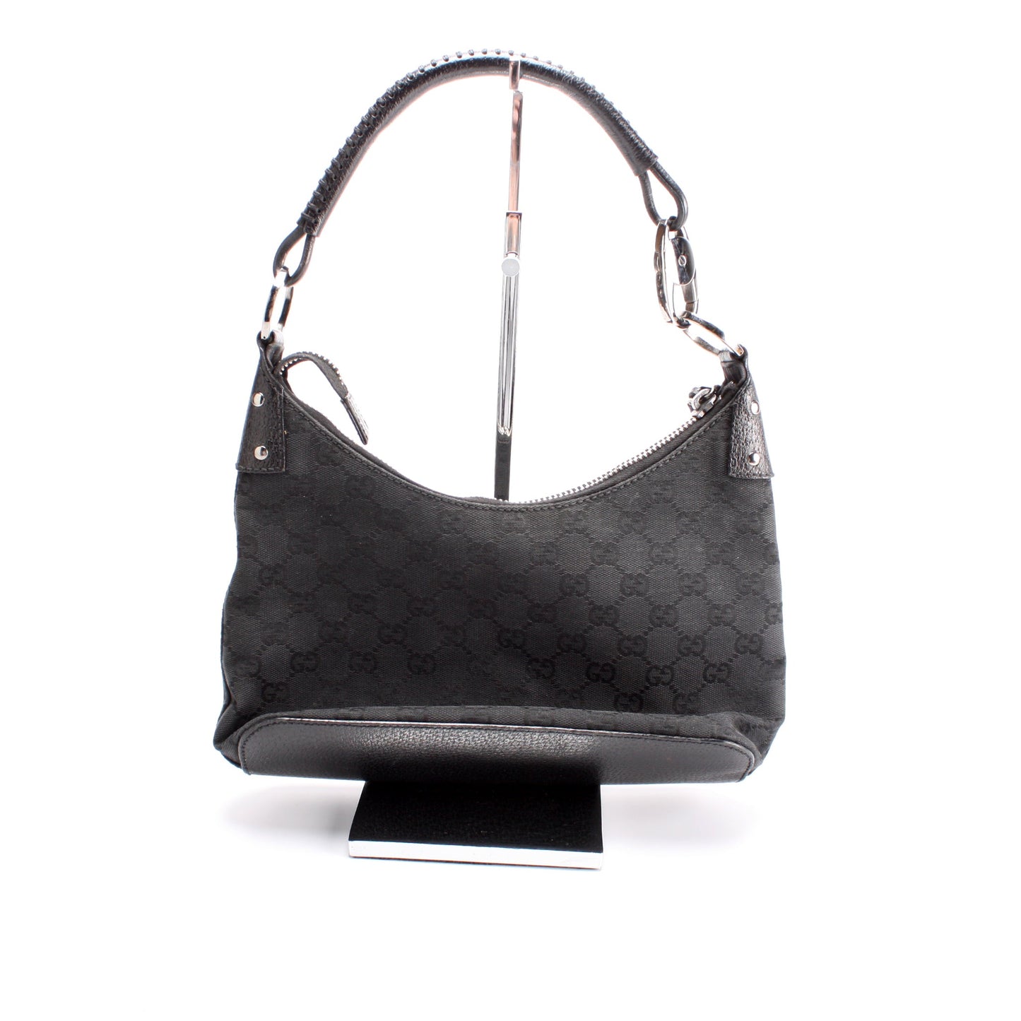 115002 GG Canvas Classic Ring Hobo