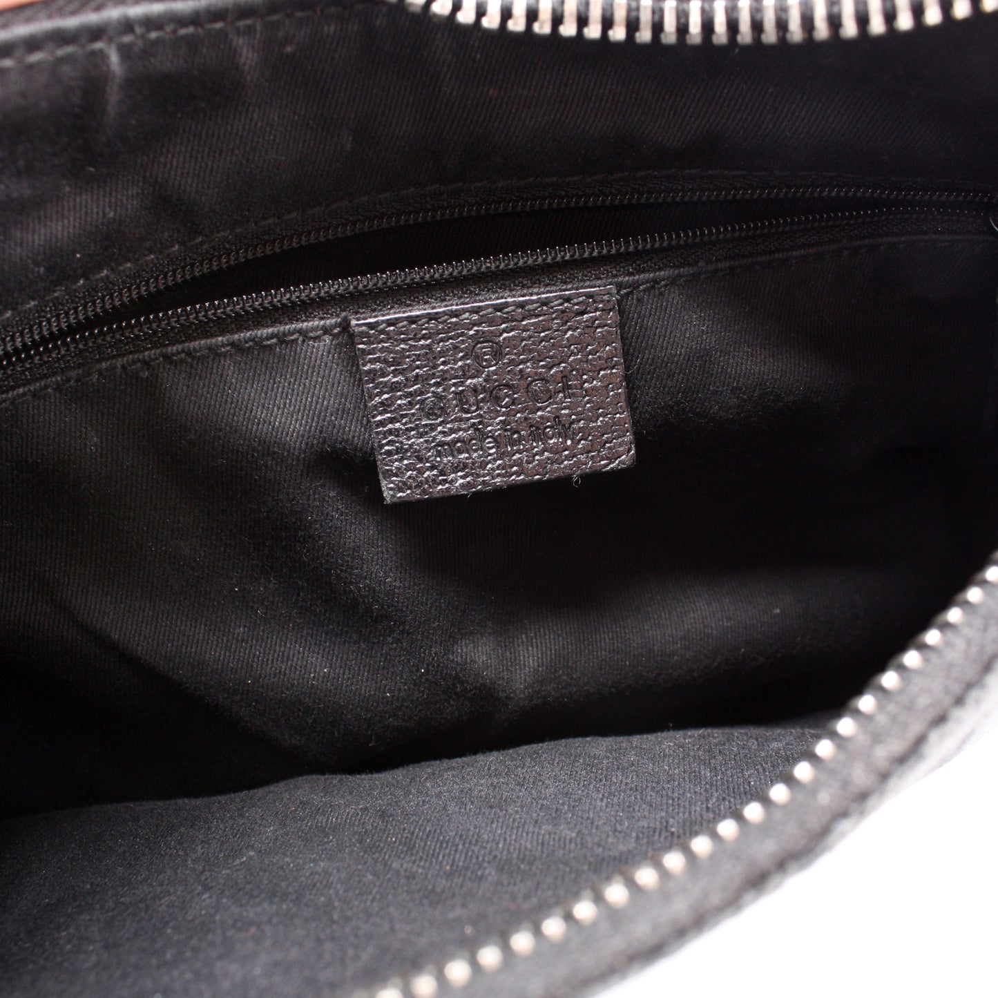 115002 GG Canvas Classic Ring Hobo