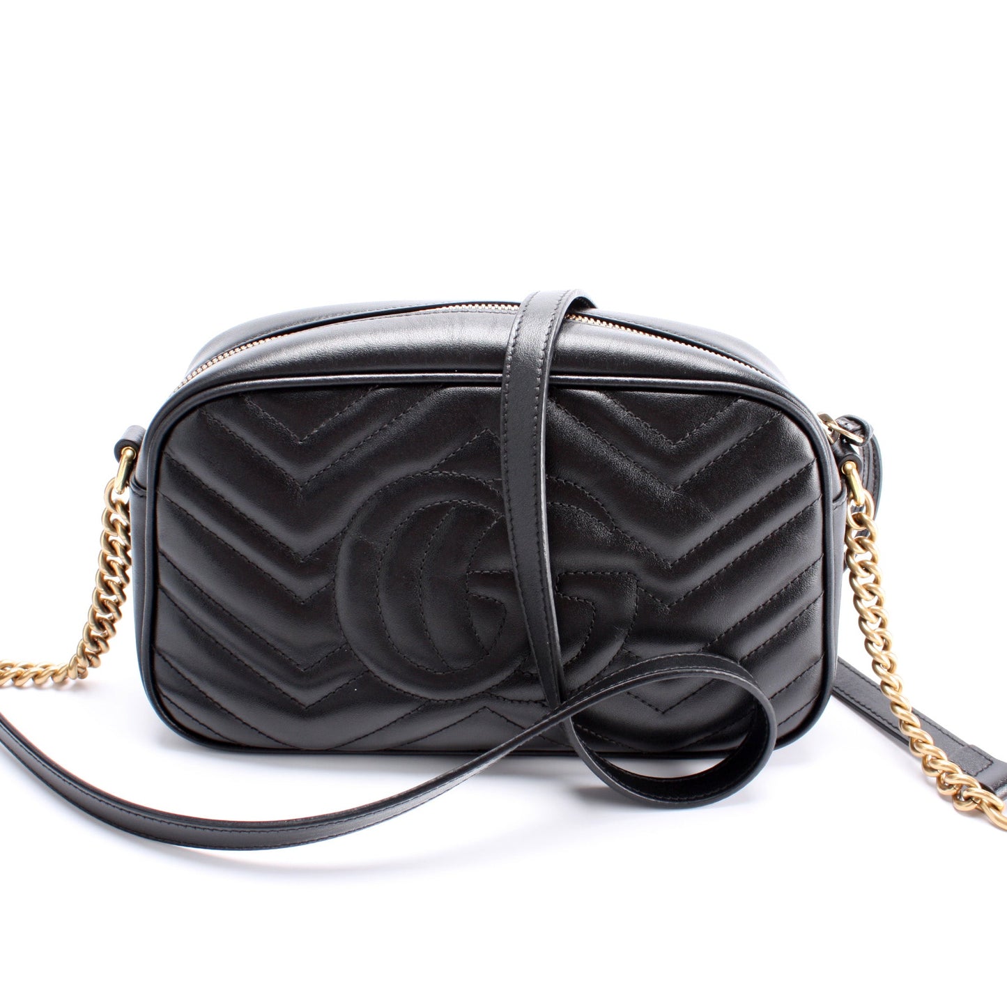 447632 Marmont Small Leather Camera