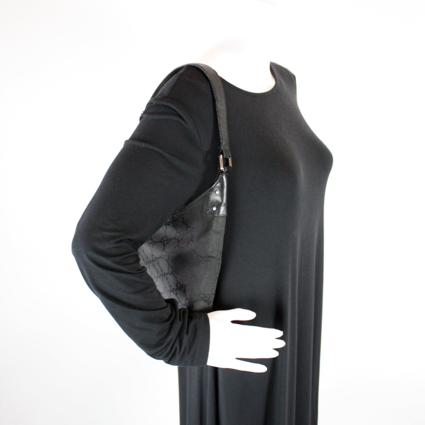 239379 GG Nylon Shoulder Bag