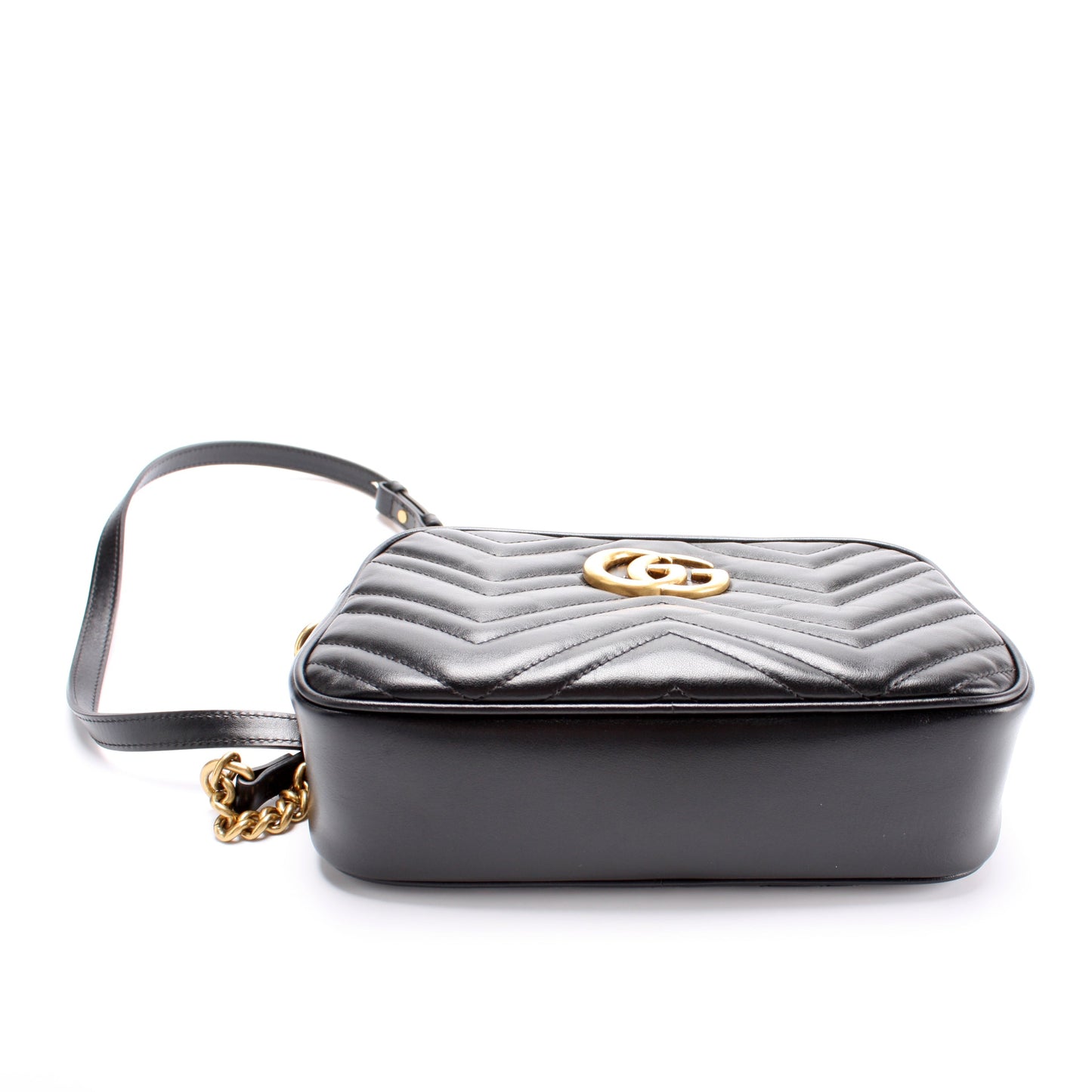 447632 Marmont Small Leather Camera
