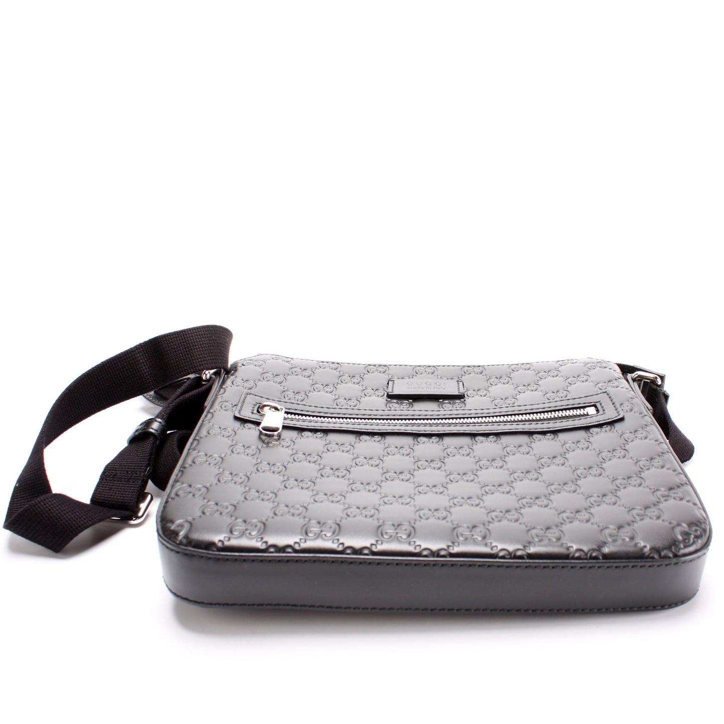 406410 Flat Messenger Small Guccissima