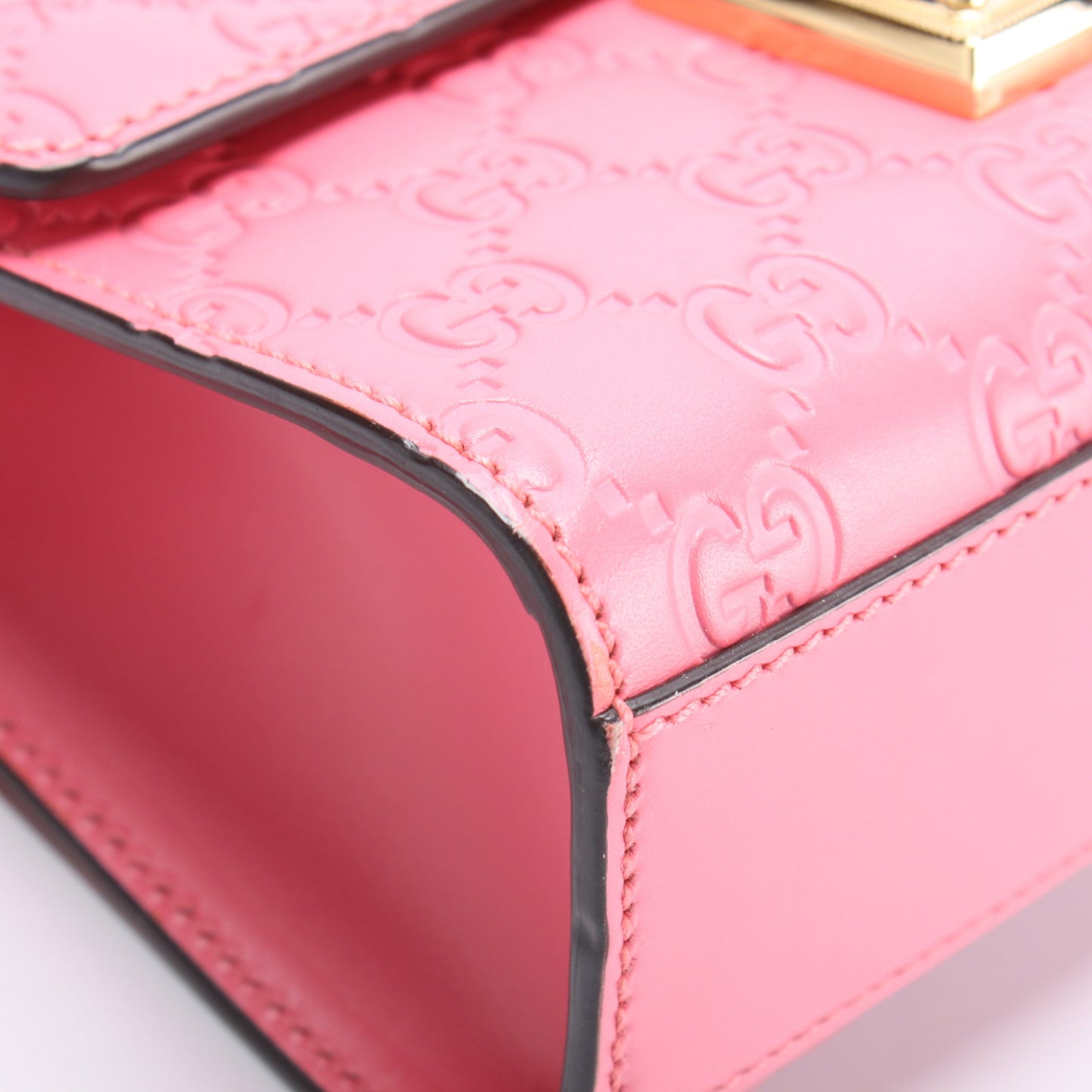 409487 Padlock Guccissima Small