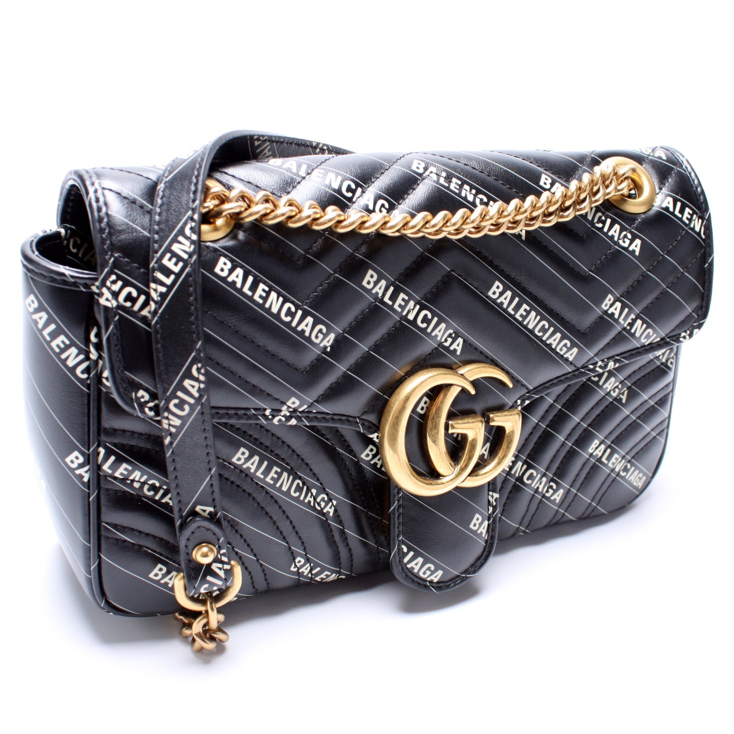 443497 X Balenciaga GG Marmont Shoulder Small